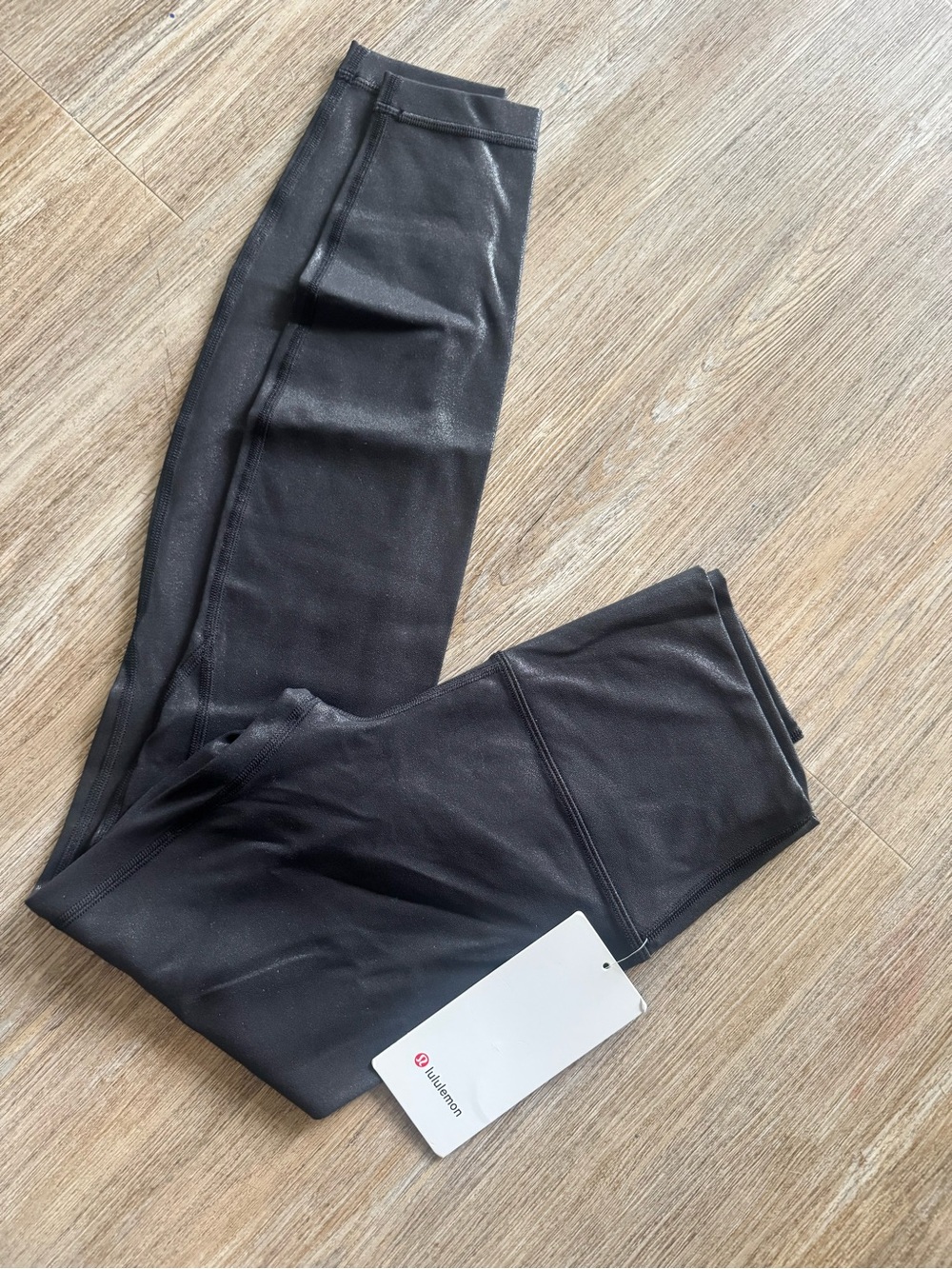 lululemon athletica Black Align HR Pants with Shine